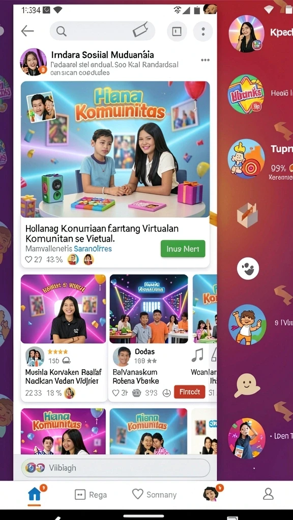 browin88 - Tampilan antarmuka yang intuitif dan mudah digunakan.
