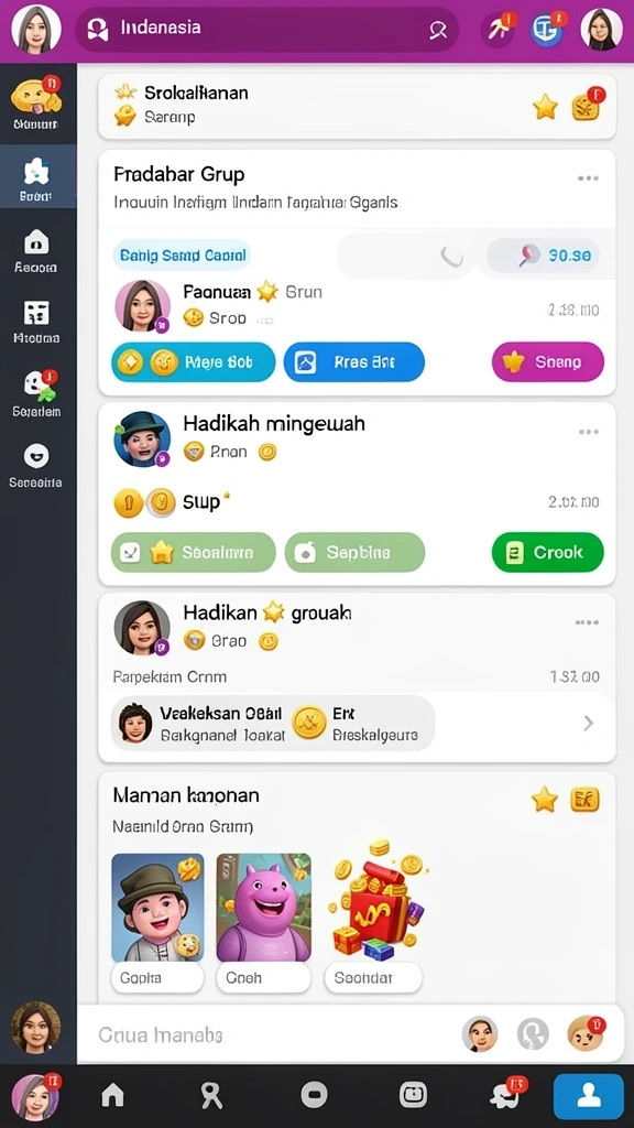 hokiraja - Komunitas aktif untuk interaksi antar pemain.
