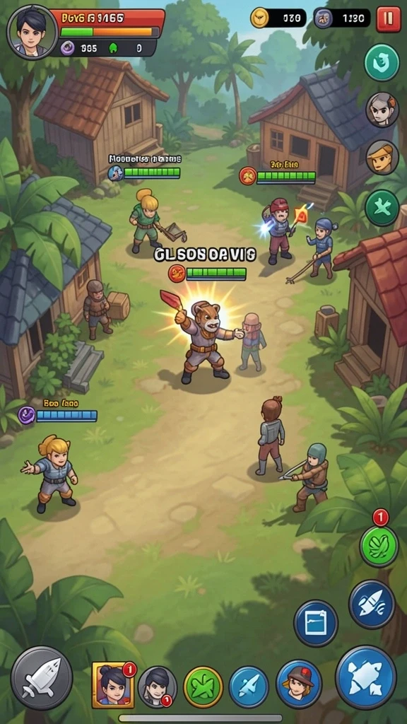 luckymino - Fitur sosial untuk berinteraksi dengan teman.