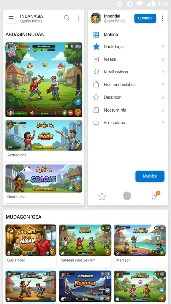 rsngame - Karakter unik dengan kemampuan berbeda di setiap level.